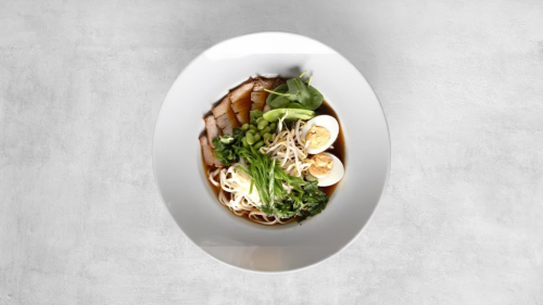 Rámen Leves Garnélával